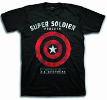 Image: Super Soldier Program T-Shirt Black  (L)