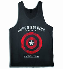 Image: Super Soldier Program Tank Black  (L)