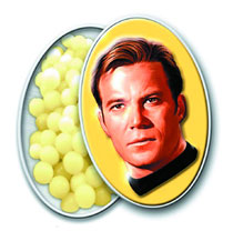Image: Star Trek Captain Kirk Tinned Candies 12-Piece Ds 