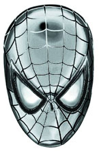 Image: Marvel Pewter Lapel Pin: Spider-Man - Face 