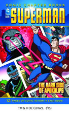 Image: DC Super Heroes Comic Chapter Books: Superman  - The Dark Side of Apokolips SC  (young readers) - Capstone Press