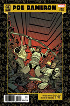 Image: Star Wars: Poe Dameron #18 (variant Star Wars 40th Anniversary cover - Moore) - Marvel Comics