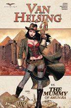 Image: Van Helsing vs. The Mummy of Amun Ra SC  - Zenescope Entertainment Inc