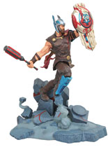 Image: Marvel Milestones Statue: Thor Ragnarok - Gladiator Thor  - Diamond Select Toys LLC