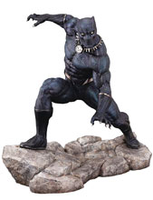 Image: Marvel ArtFX Premier Statue: Black Panther  - Kotobukiya