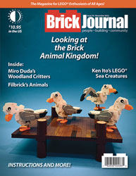 Image: Brickjournal #76 - Twomorrows Publishing