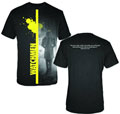 Image: Watchmen T-Shirt: Rorschach with Stripe Black  (L)