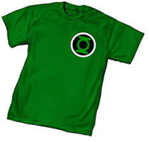 Image: Green Lantern: Kyle Rayner Symbol T-Shirt  (L)