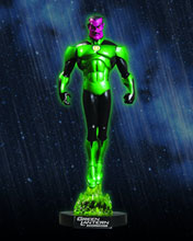 Image: Green Lantern Emerald Knights DVD Maquette: Sinestro 