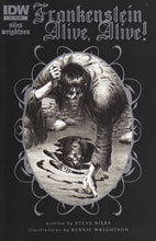 Image: Frankenstein: Alive, Alive #1  (variant B&W Wrightson cover) (v10)