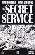 Image: Secret Service #2  (Yu variant cover) (v25)