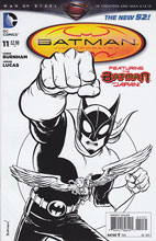 Image: Batman, Incorporated #11 (B&W variant cover)