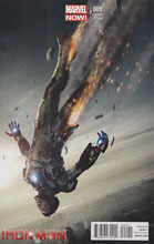 Image: Iron Man #9  (Movie variant cover)