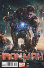 Image: Iron Man #10  (Movie variant cover)