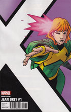 Image: Jean Grey #1 (variant Kirk Corner Box variant cover - 00131) - Marvel Comics