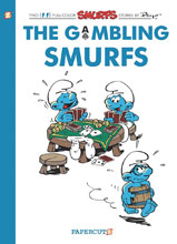 Image: Smurfs Vol. 25: The Gambling Smurfs HC  - Papercutz