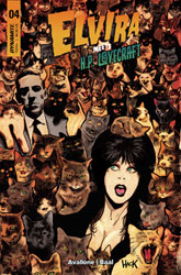 Image: Elvira Meets HP Lovecraft #4 (cover C - Hack) - Dynamite