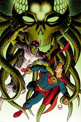 Image: Superman #14 (variant cardstock cover - Dave Johnson) - DC Comics