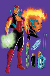 Image: Titans #11 (variant cardstock cover - Lucas Meyer) - DC Comics