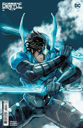 Image: Blue Beetle #9 (variant cardstock cover - Nikolas Draper-Ivey) - DC Comics