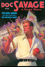 Image: Doc Savage #19: The Kingmaker & The Freckled Shark SC 