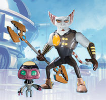 Image: Ratchet & Clank Series 2 Action Figure: Azimuth with Orvus 