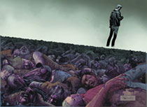 Image: Walking Dead #100 (chromium cover)