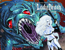 Image: Lady Death #19 (wraparound cover)