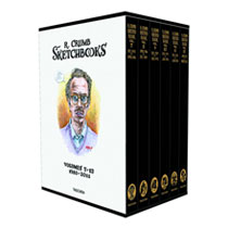 Image: Robert Crumb Sketchbooks: 1982-2011 6-Volume Set 