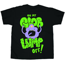 Image: Adventure Time: Glob Lump Off T-Shirt Black  (XL)