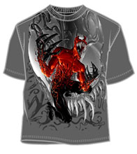 Image: Carnage: Gutsy T-Shirt Charcoal  (M)