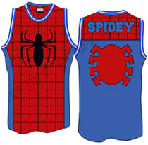 Image: Spider-Man: Jersey Parks Basketball Jersey  (XL)