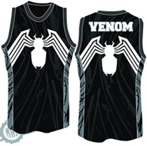 Image: Venom: Venosey Basketball Jersey  (XXL)