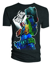 Image: Judge Dredd: I Am the Law T-Shirt Black  (L)