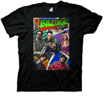 Image: Big Bang Theory: Comic Cover T-Shirt  (L)