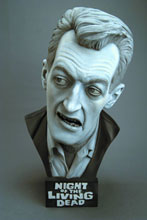 Image: Night of the Living Dead Bust: Cemetary Zombie  (1/1 Scale)