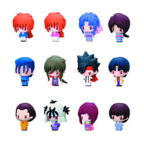 Image: Samurai X Chara Fortune Mini-Figure 24-Piece Display 