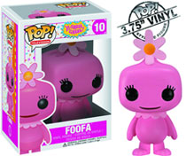 Image: Pop Yo Gabba Gabba Vinyl Figure: Foofa 