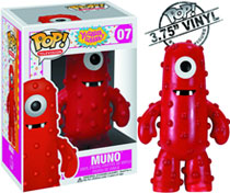 Image: Pop Yo Gabba Gabba Vinyl Figure: Muno 