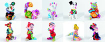 Image: Disney by Britto Mini-Figurine 30-Piece Pack 
