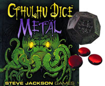 Image: Cthulhu Metal Dice 