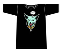 Image: Saga Lying Cat Women's T-Shirt Black  (S)