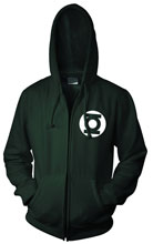 Image: Green Lantern Symbol Zip Hoodie  (XXL)