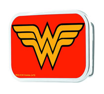 Image: DC Belt Buckle: Wonder Woman Symbol 