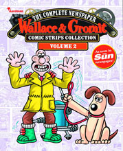 Image: Wallace & Gromit: The Complete Newspaper Comic Strips Collection Vol. 02 HC  - Titan Comics