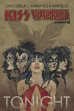 Image: Kiss / Vampirella #2 (cover B - Ihde) - Dynamite