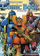Image: Overstreet Comic Book Price Guide 47th Edition, 2017-2018 HC  (Star Slammers cover) - Gemstone Publishing
