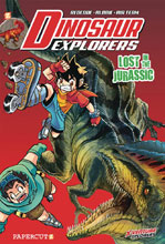 Image: Dinosaur Explorers Vol. 05: Lost in the Jurassic SC  - Papercutz
