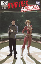 Image: Star Trek / Legion of Superheroes #4 (10-copy incentive cover) (v10)