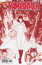 Image: Vampirella #15 (15-copy Renaud red incentive cover) (v15)